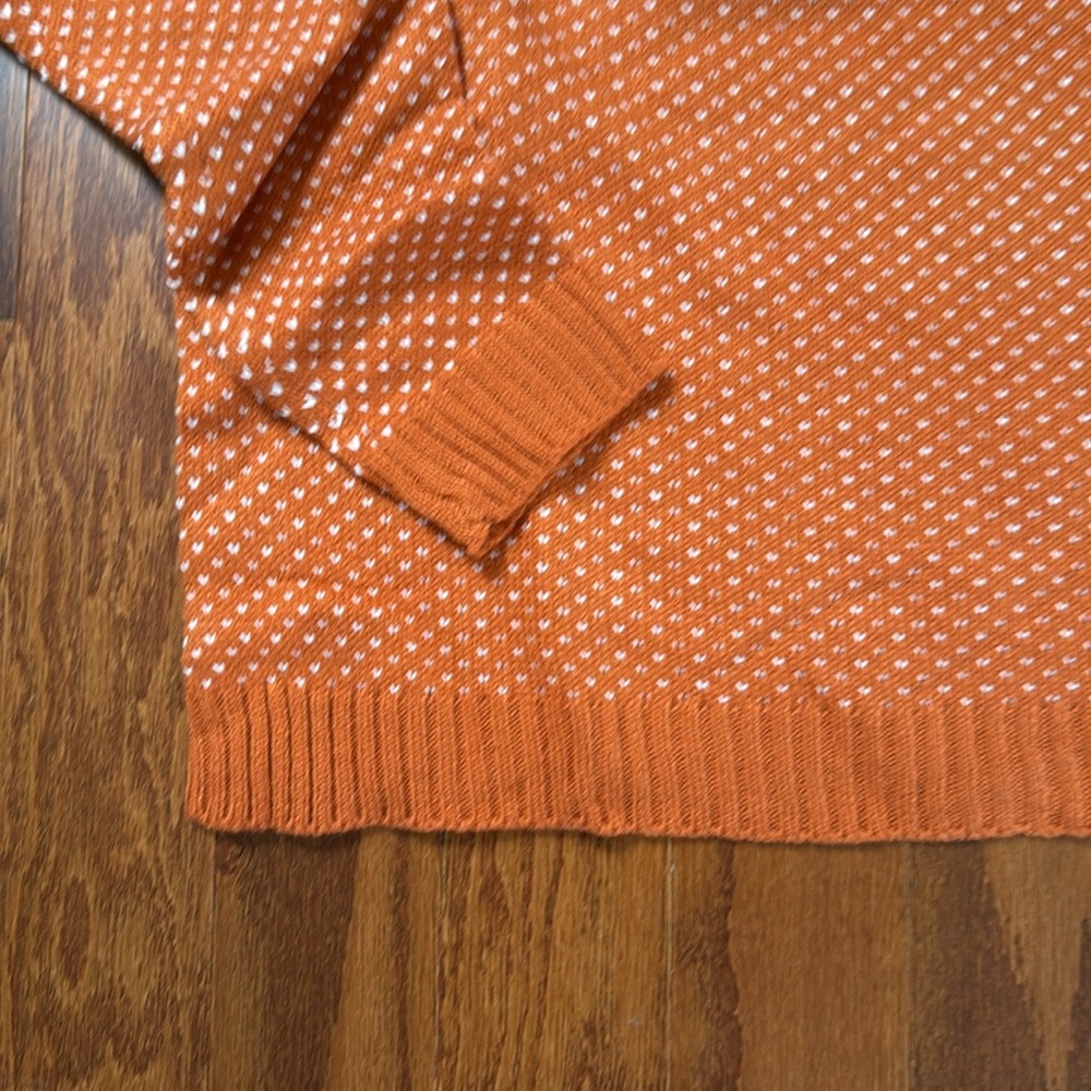 Retro Fair Isle Ghost Print Sweater Halloween - Picture 14 of 16